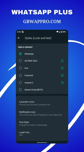 ScreenShots of WhatsApp Plus3